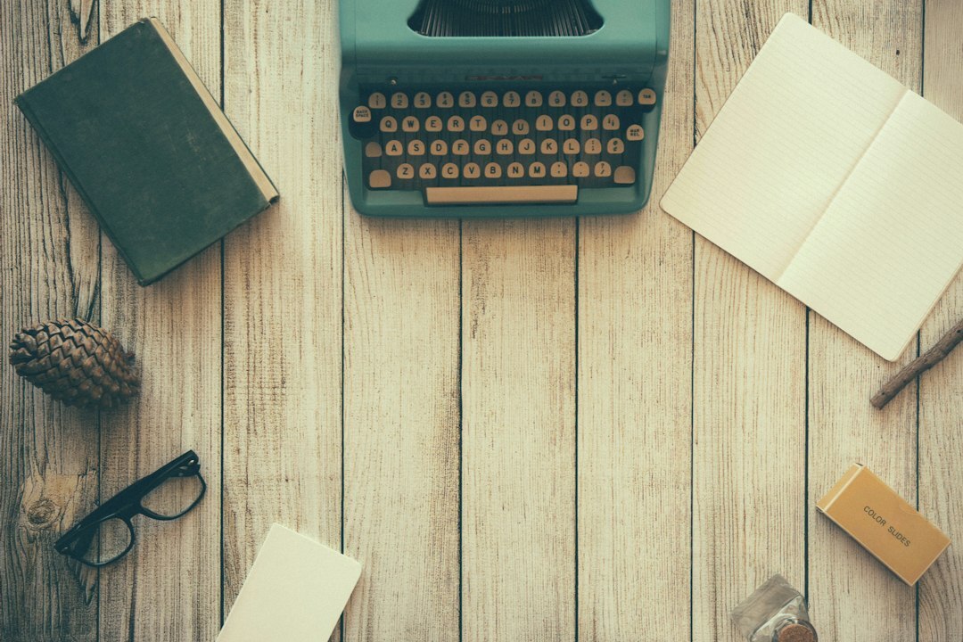 writer editing manuscript