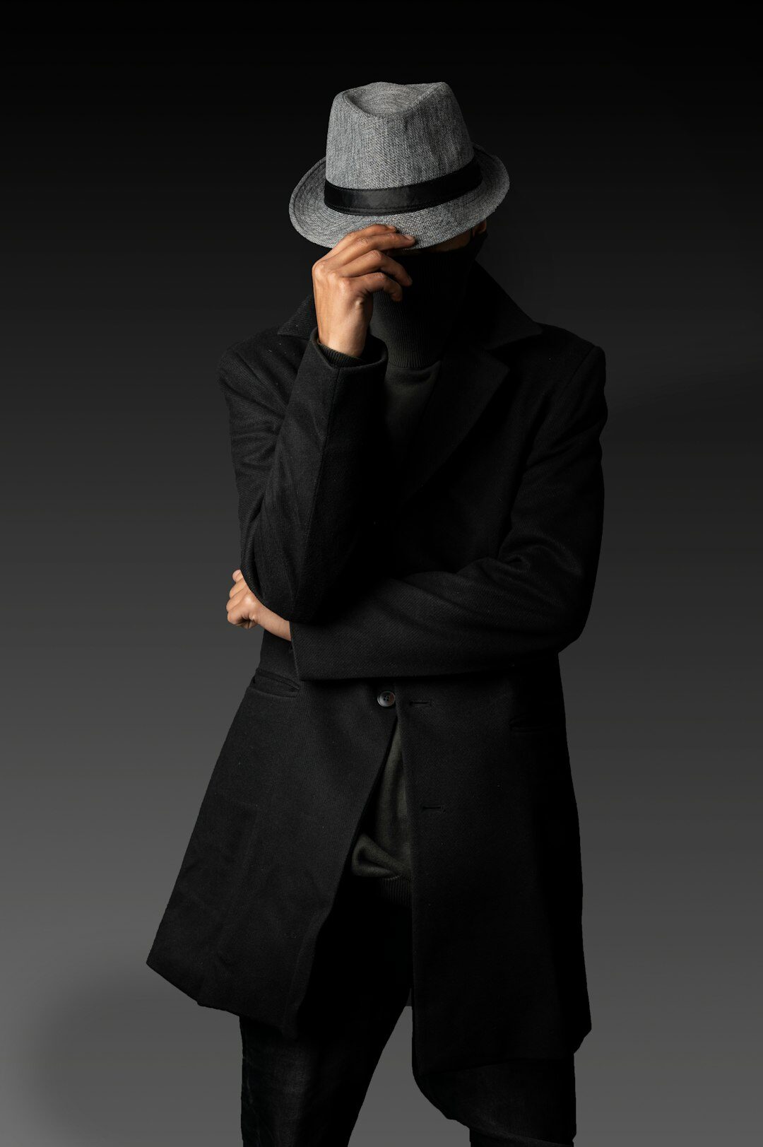 shadowy detective figure